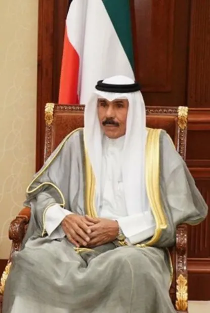 الراحل الشيخ نواف الأحمد الجابر الصباح أمير دولة الكويت 