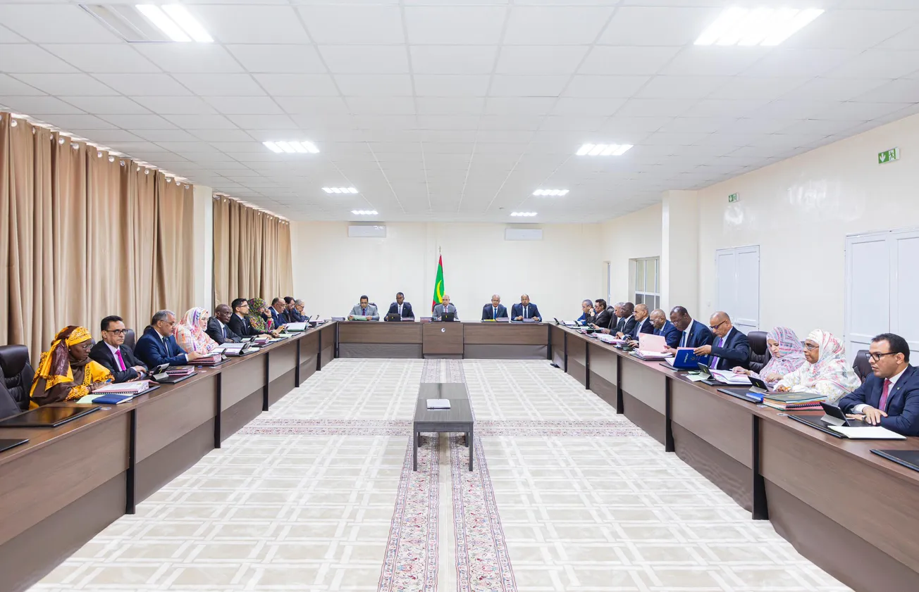 مجلس الوزراء اجتماعه اليوم الاثنين في مدينة نواذيبو شمال غرب البلاد