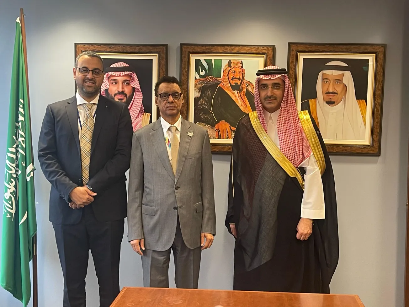 وزير الاقتصاد والتنمية المُستدامة عبد السلام ولد محمد صالح خلال لقا?