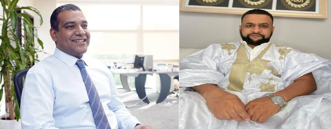 المدون المقيم في الغربة سيدي محمد اكماش، ورجل الأعمال يعقوب ولد سيدي