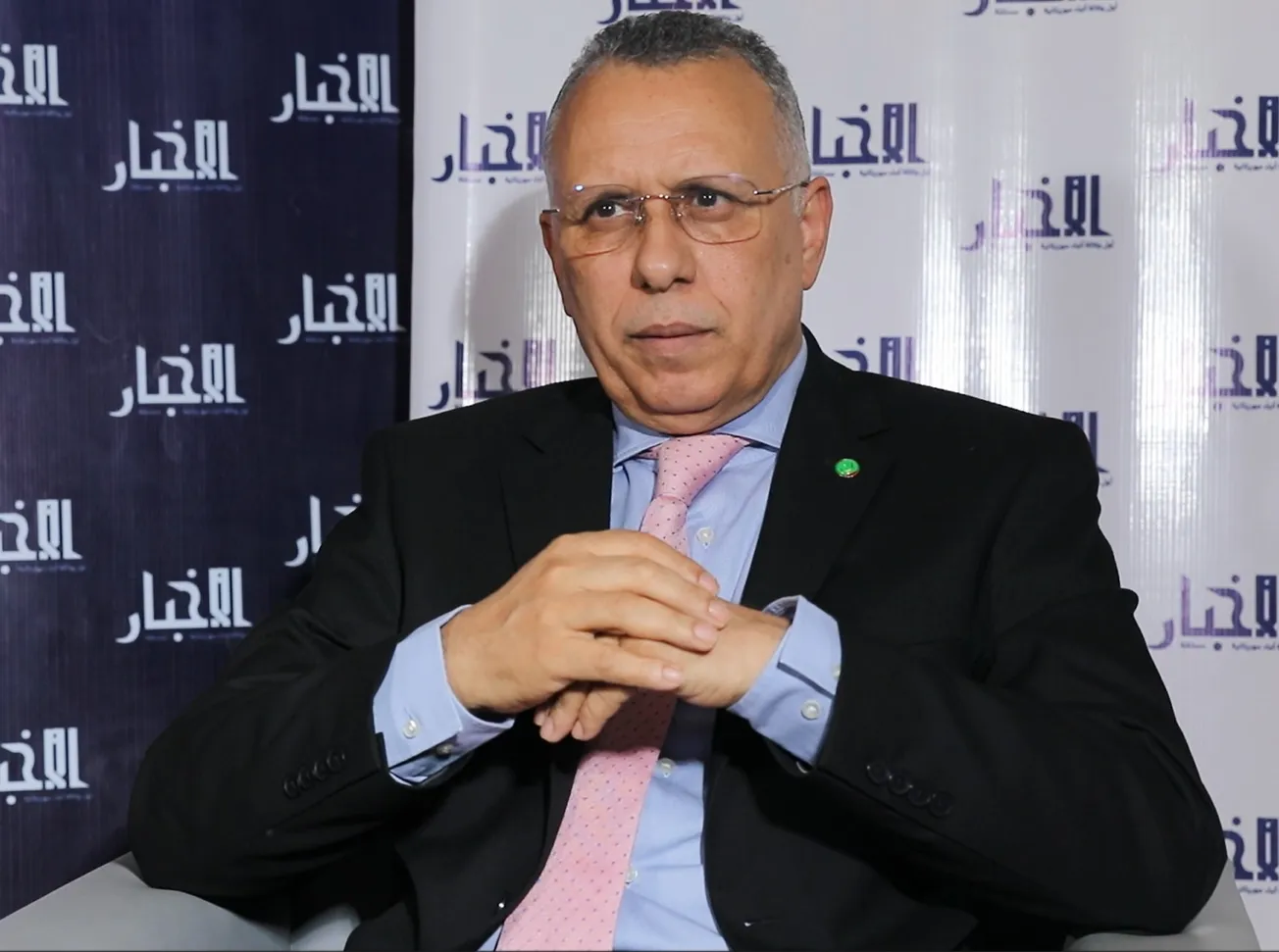 رئيس اللجنة الوطنية لحقوق الإنسان أحمد سالم ولد بوحبيني 