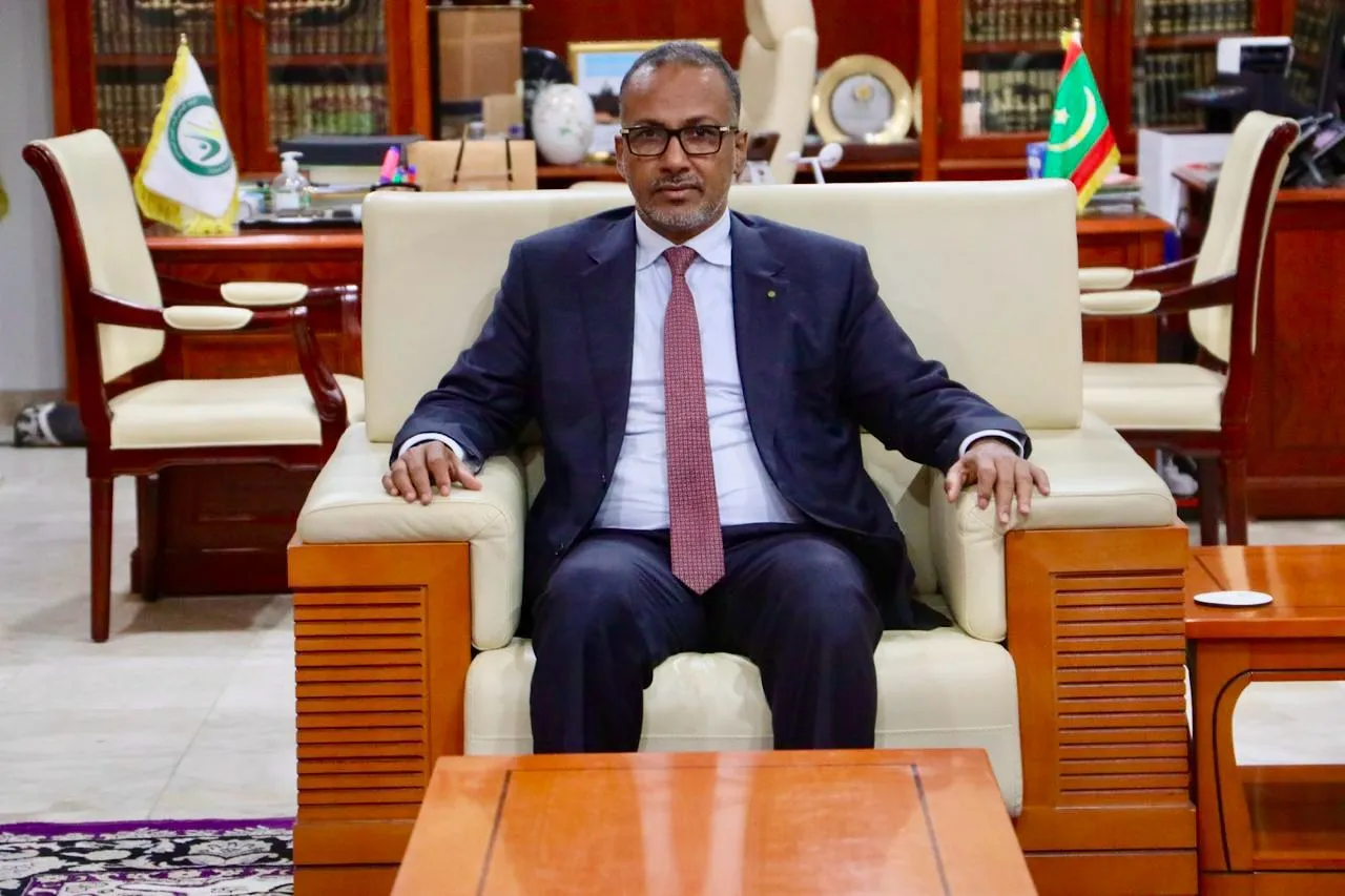 رئيس الاتحاد الوطني لأرباب العمل الموريتانيين زين العابدين ولد الشي