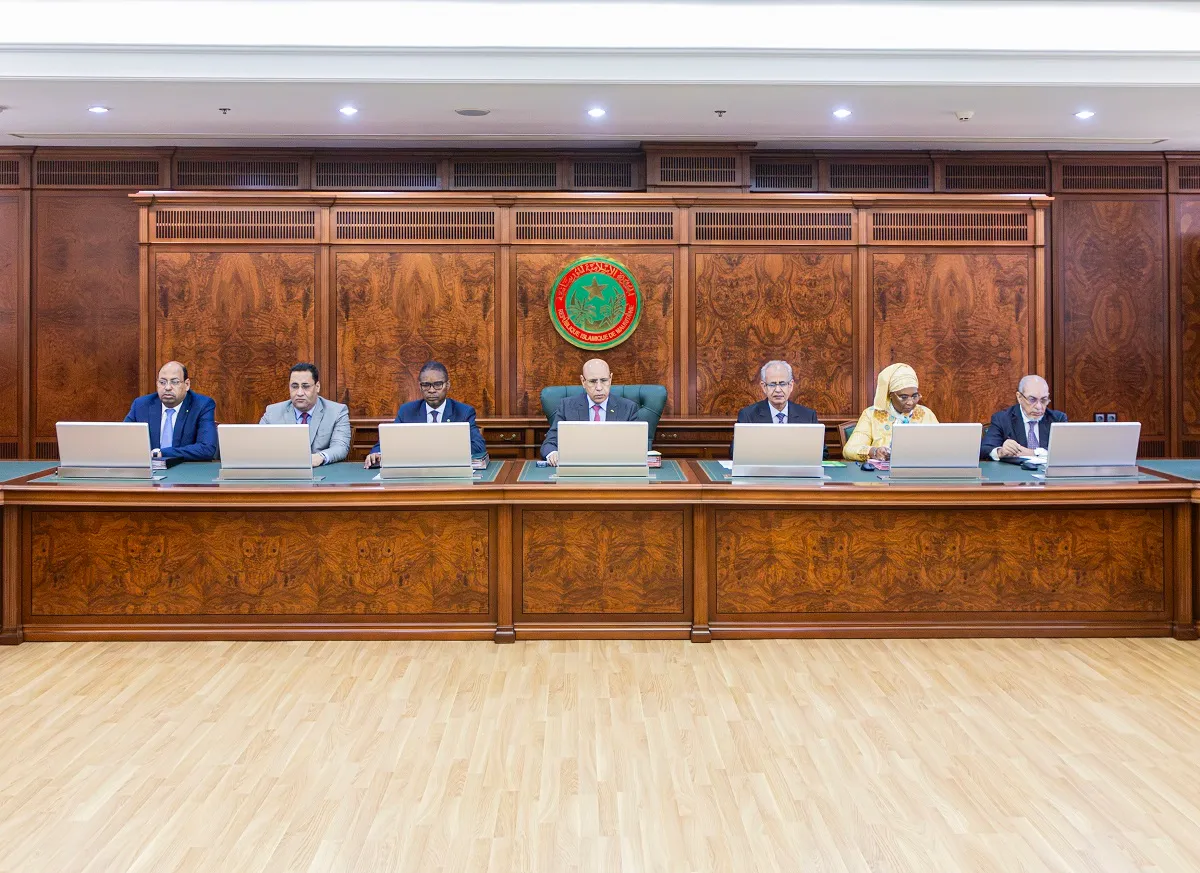 مجلس الوزراء خلال اجتماع سابق