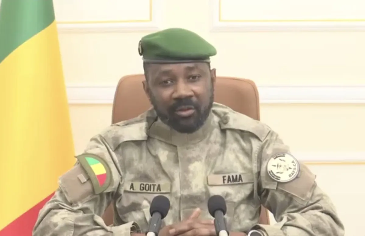 الرئيس الانتقالي المالي العقيد عاصيمي غويتا