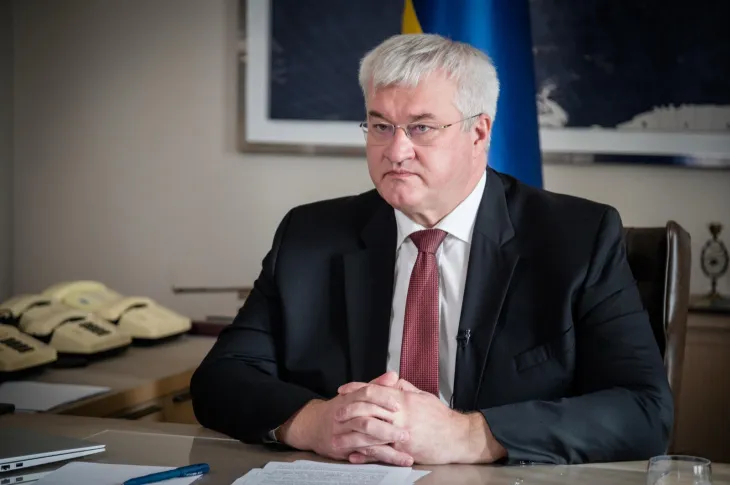 وزير الخارجية الأوكراني أندري سيبيها