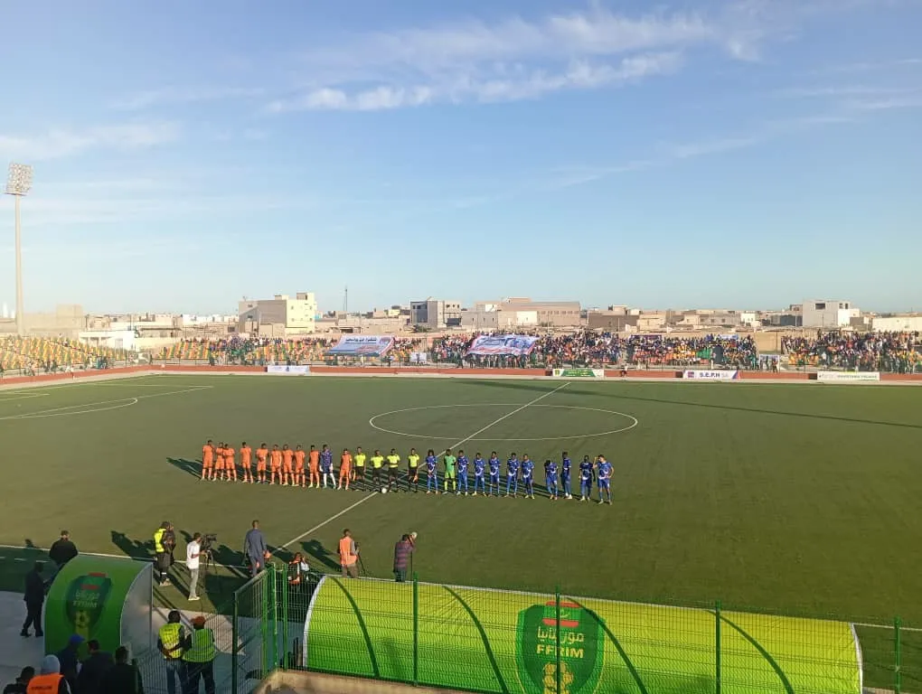 قمة الجولة السادسة بين أف س نواذيبو والهلال السوداني انتهت بالتعادل 