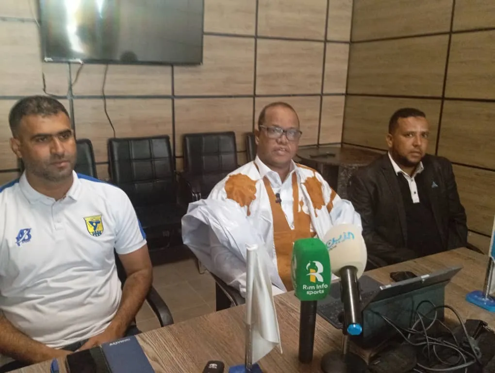 جانب من المؤتمر الصحفي زوال اليوم/ الأخبار