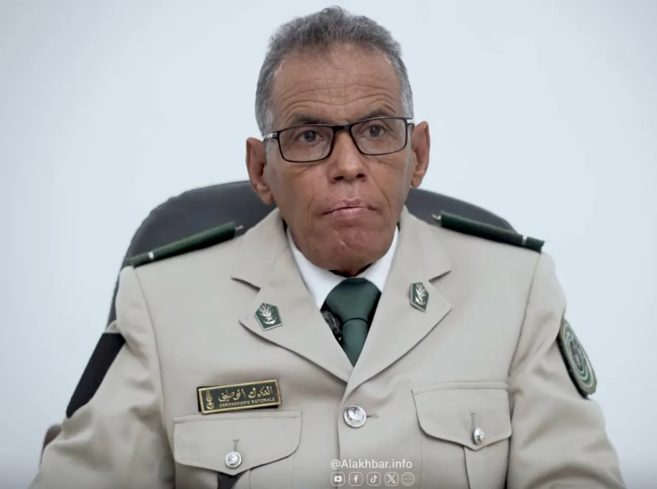 قائد فرقة الدرك الخاصة بمحاربة الجرائم الإلكترونية المساعد أول محمد