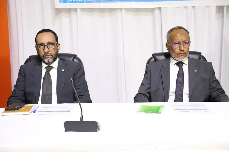 وزيرا الصحة عبد الله سيدي محمد وديه، والتنمية الحيوانية المختار گاگ?
