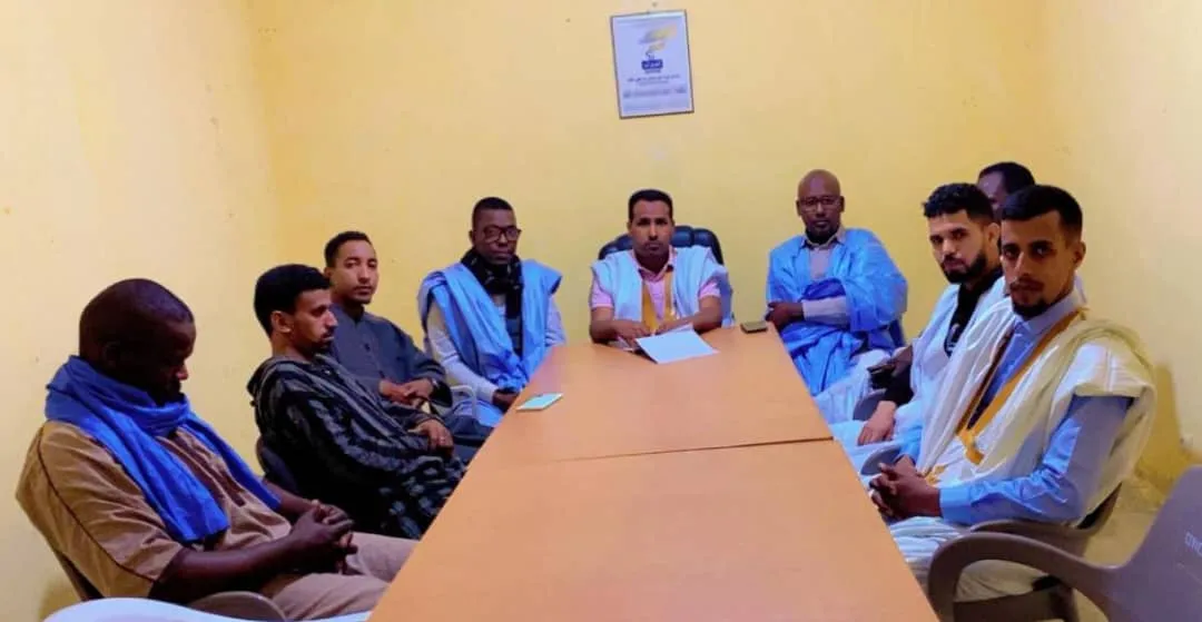 جانب من اجتماع قيادات حزب الصواب أمس لنقاش وضعية المدينة/ الأخبار