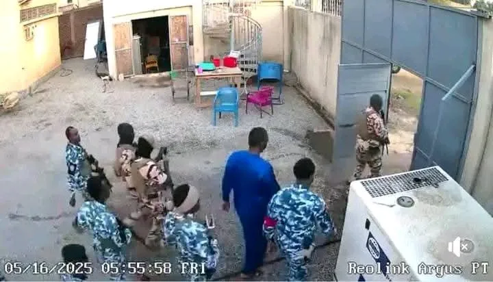 القيادي المعارض اتشادي سيكسي ماسرا لدى اعتقاله 