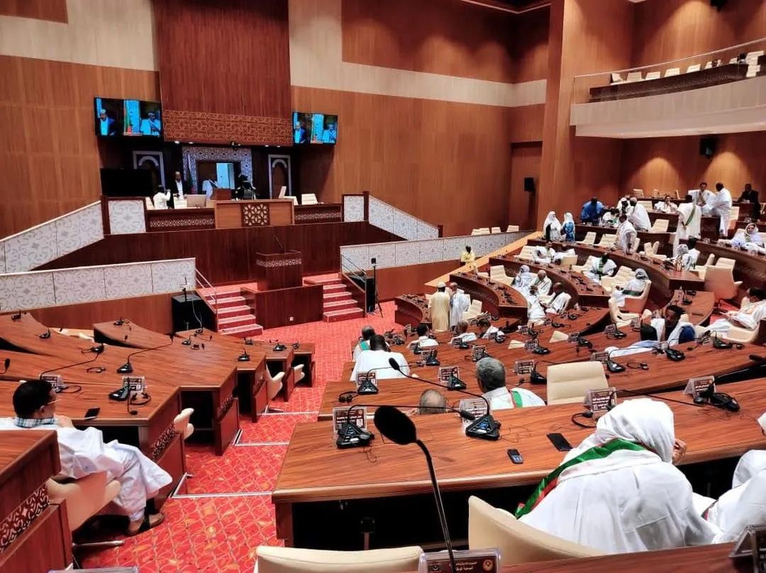 البرلمان الموريتاني خلال جلسة علنية سابقة