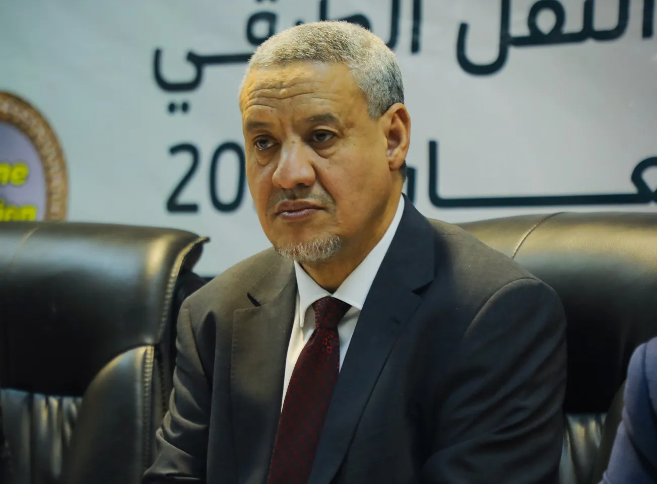 رئيس سلطة تنظيم النقل الطرقي الحسن ولد عوان خلال نشاط سابق