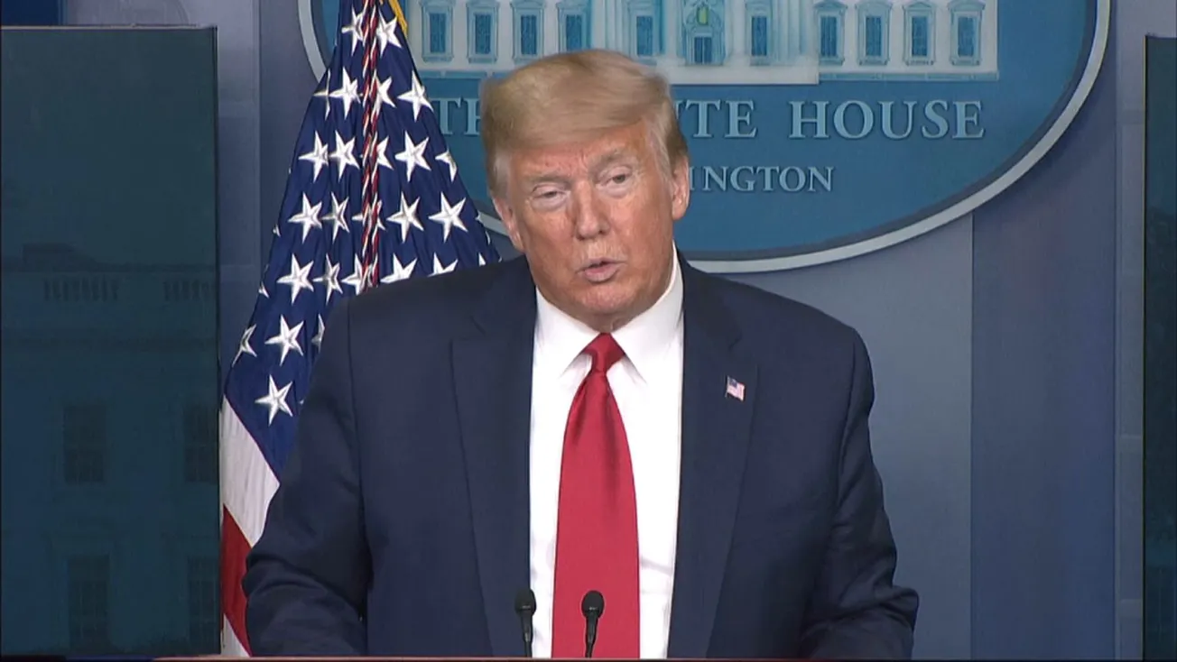 الرئيس الأمريكي دونالد ترامب 