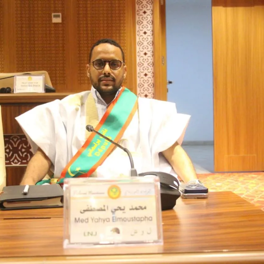 النائب البرلماني محمد ولد يحيى خلال جلسة برلمانية سابقة