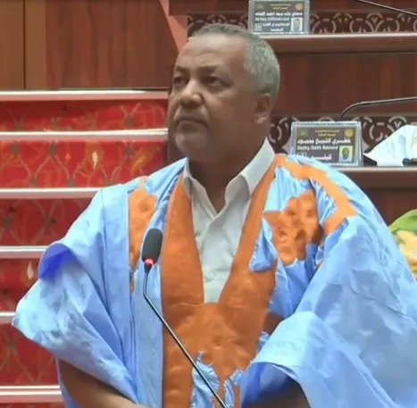 رئيس الفريق لحزب الإنصاف الحاكم النائب محمد الأمين ولد أعمر