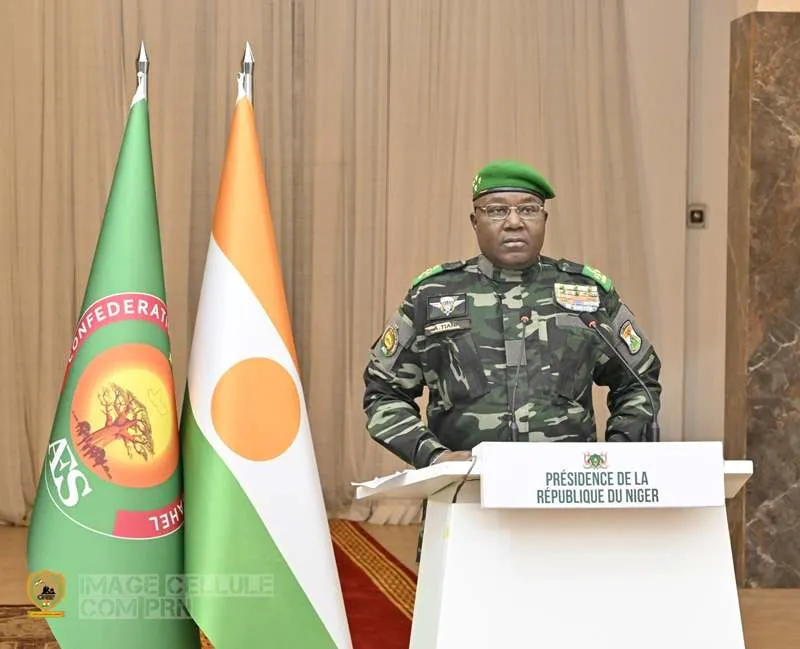 الرئيس الانتقالي النيجري الجنرال عبد الرحمن تياني 