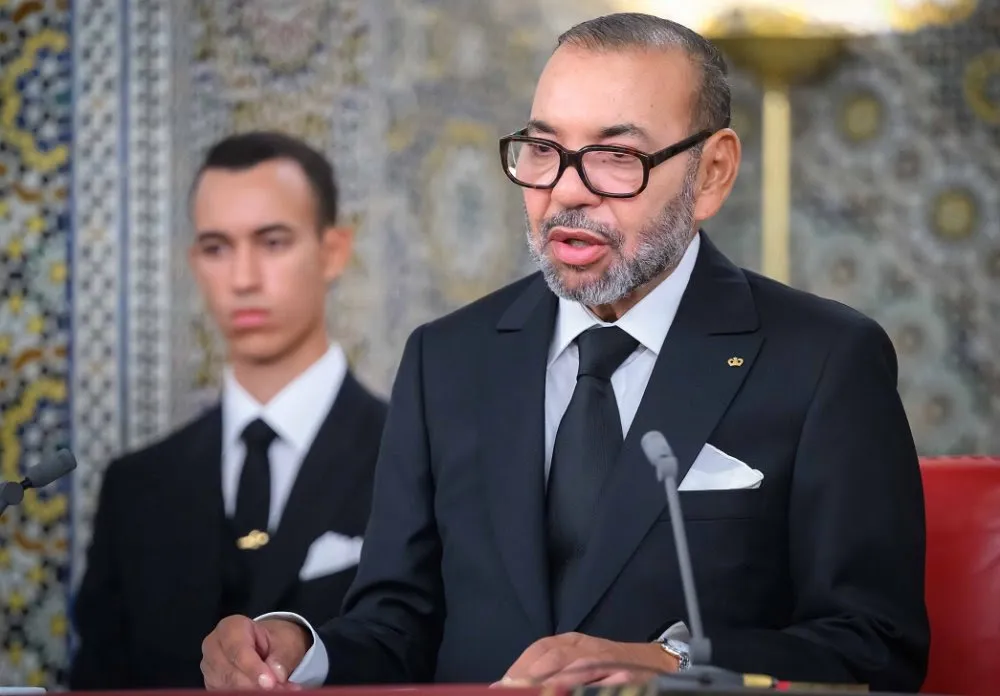 العاهل المغربي الملك محمد السادس 