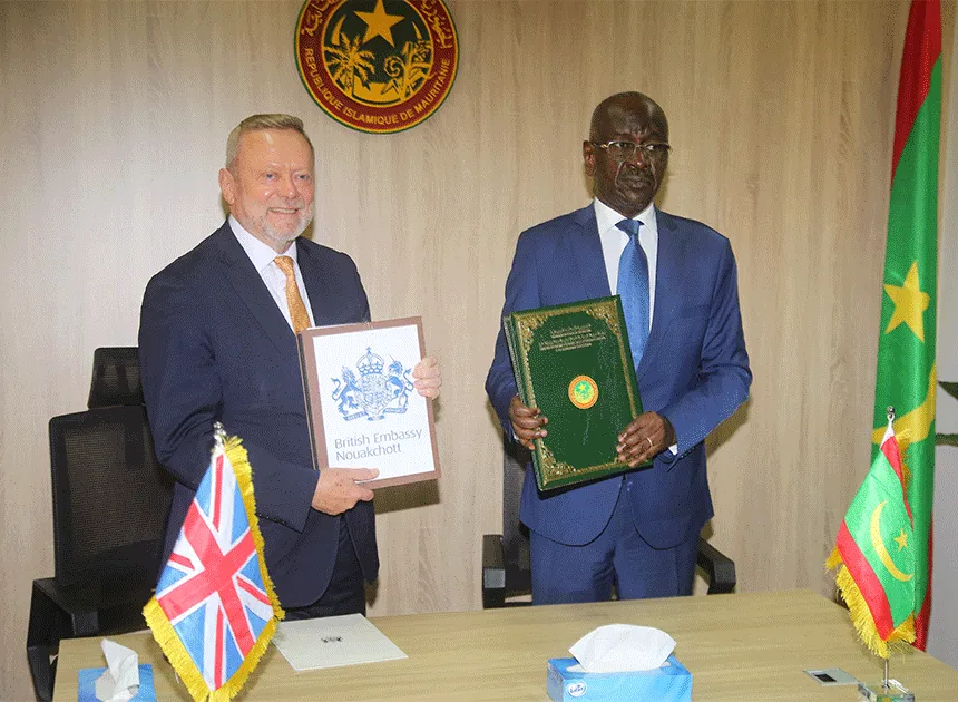 وزير الخارجية والتعاون الإفريقي والموريتانيين في الخارج محمد سالم و