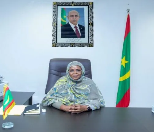 وزيرة الوظيفة العمومية والعمل، مريم بيجل هميد