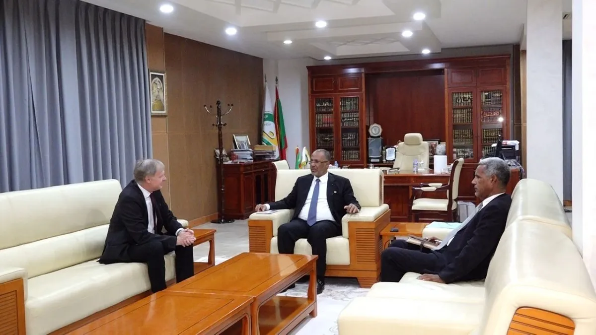 رئيس الاتحاد الوطني لأرباب العمل الموريتانيين زين العابدين الشيخ أح