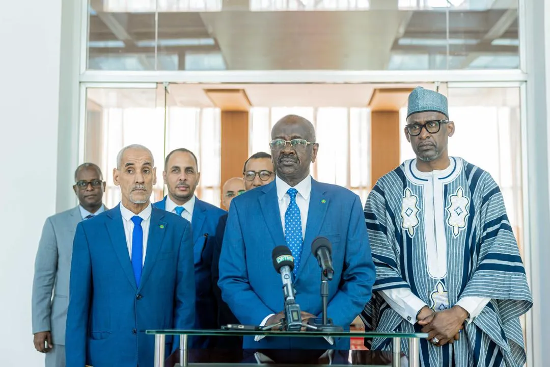 وزير الخارجية والتعاون الإفريقي والموريتانيين في الخارج، محمد سالم 