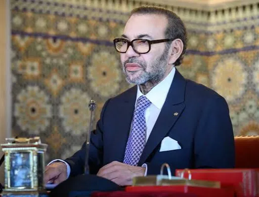 العاهل المغربي الملك محمد السادس 