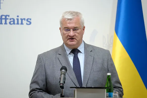 وزير الخارجية الأوكراني أندري سيبيها