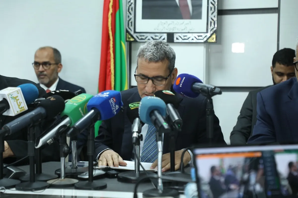 محافظ البنك المركزي الموريتاني محمد الأمين ولد الذهبي 