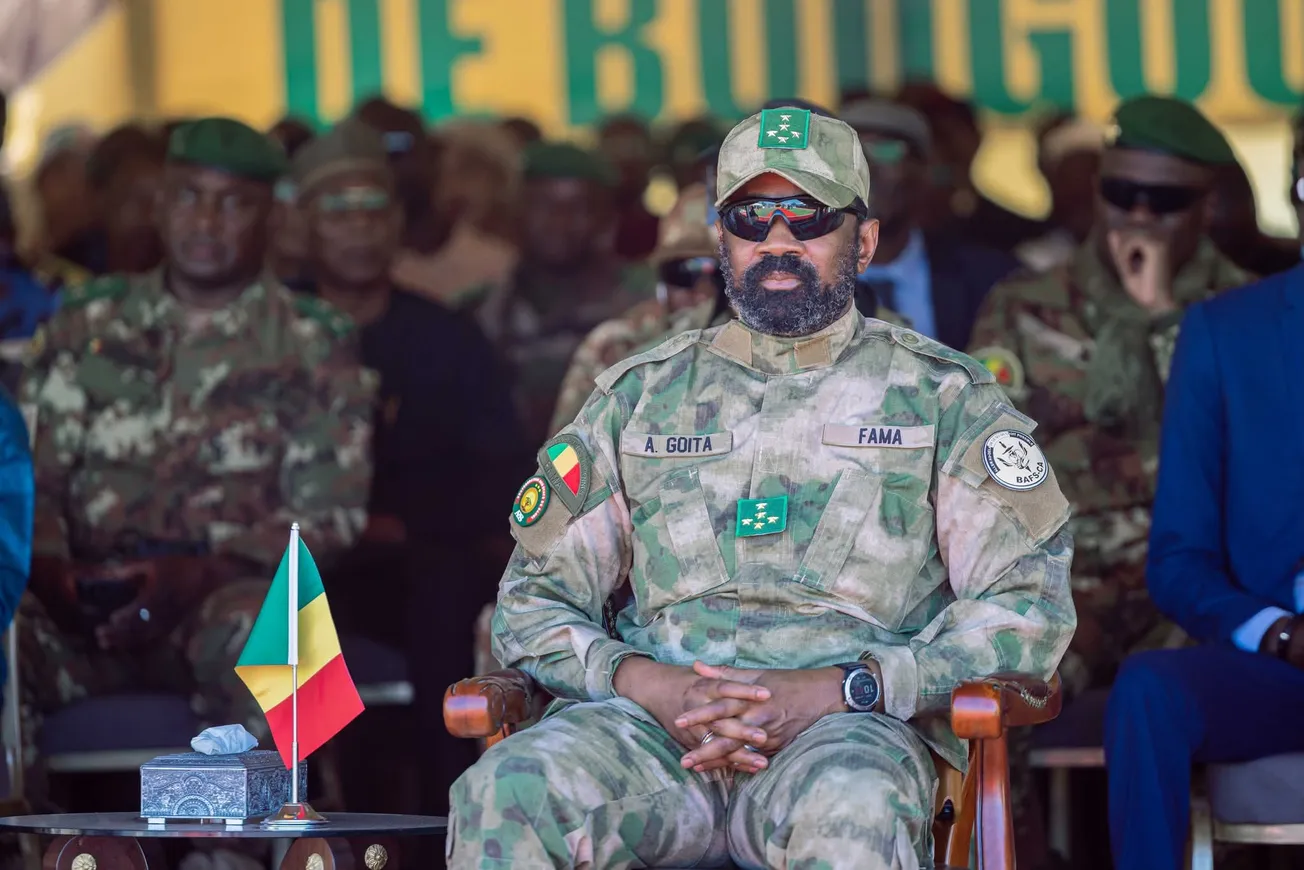 الرئيس الانتقالي المالي الجنرال عاصيمي غويتا