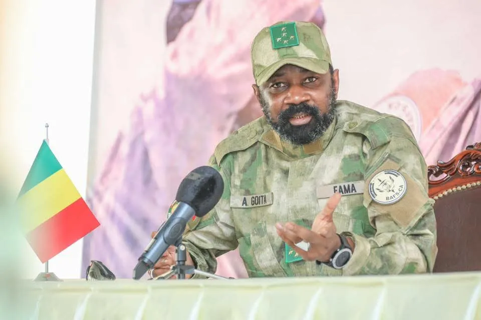 الرئيس الانتقالي المالي الجنرال عاصيمي غويتا