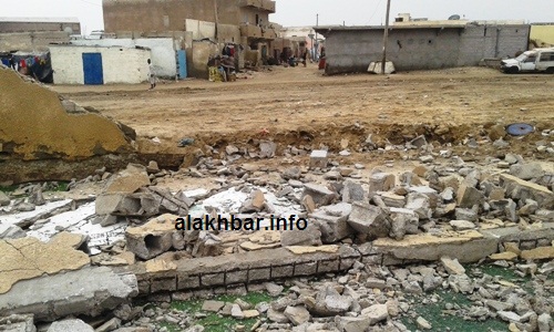 سقطت أجزاء واسعة من الملعب اليتيم في العاصمة الاقتصادية/ الأخبار